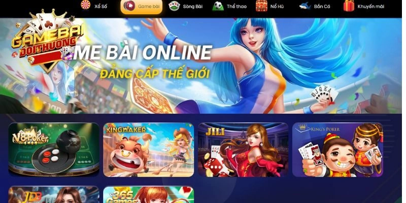 Thiên đường cá cược game bài đổi thưởng VI68
