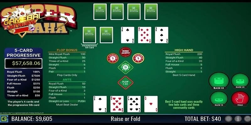 Sự khác biệt giữa Poker Omaha và Texas Hold'em