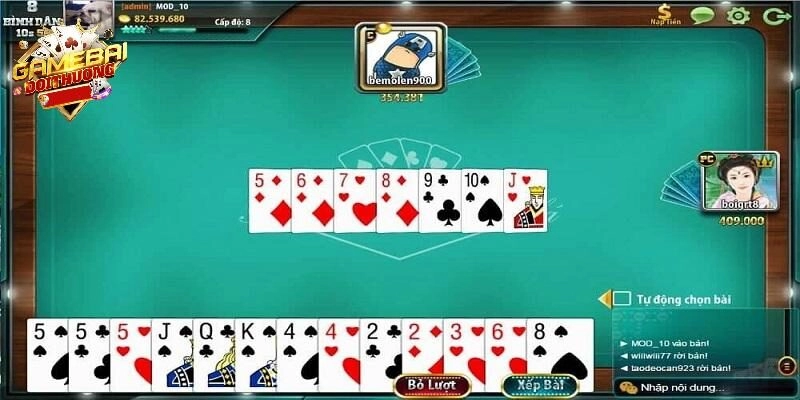 Cách chơi Tiến lên miền Bắc dễ hiểu từ Gamebaidoithuong