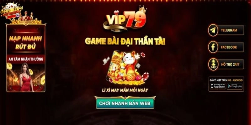 Hướng dẫn cách tải Vip79 và tham gia các trò chơi